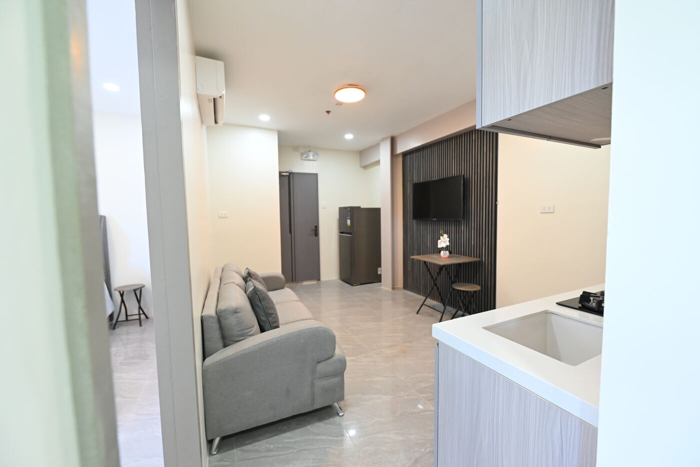 Hostel living area